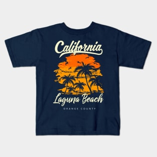 Laguna Beach California Kids T-Shirt